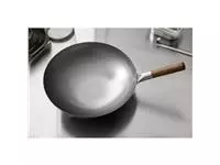 Een London Wok wok met ronde bodem 38cm koop je bij ShopXPress