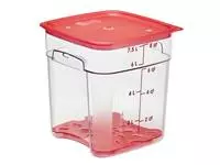 Een Cambro 7,6L FreshPro Camsquare voedselvoorraadpot koop je bij ShopXPress