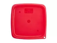 Een Cambro FreshPro Rood Deksel 220x220mm koop je bij ShopXPress