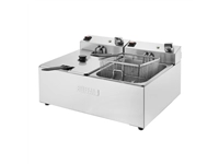 Een Buffalo dubbele friteuse 2x5L 2800W koop je bij ShopXPress