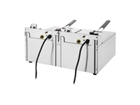 Een Buffalo dubbele friteuse 2x5L 2800W koop je bij ShopXPress