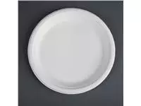 Een Fiesta Compostable composteerbare bagasse borden 26cm (50 stuks) koop je bij ShopXPress