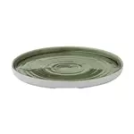 Een Churchill Stonecast Patina Burnished Green bord met opstaande rand 25.9 cm pak van 6 koop je bij ShopXPress