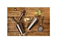 Een Beaumont gebogen Moscow Mule mok met antieke koperen afwerking 500ml koop je bij ShopXPress