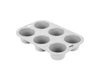 Een Vogue flexibele silicone muffinvorm 6 cups koop je bij ShopXPress