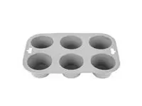 Een Vogue flexibele silicone muffinvorm 6 cups koop je bij ShopXPress