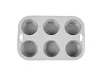 Een Vogue flexibele silicone muffinvorm 6 cups koop je bij ShopXPress