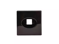 Een Zwarte vierkante tissue box koop je bij ShopXPress