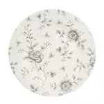 Een Churchill Rose Chintz Grey bord 21 cm pak van 6 koop je bij ShopXPress