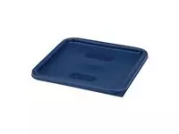 Een Cambro Camsquare deksel voor voedseldoos blauw koop je bij ShopXPress