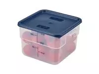 Een Cambro Camsquare deksel voor voedseldoos blauw koop je bij ShopXPress