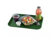 Een Cambro polypropyleen fastfood dienblad groen 410mm koop je bij ShopXPress