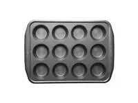 Een Circulon carbonstalen anti-kleef bakvorm voor 12 muffins 39,5 x 28cm koop je bij ShopXPress