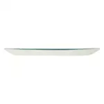 Een Churchill Raku Topaz Blue chefs ovaal bord 35.2 x 18.7 cm pak van 6 koop je bij ShopXPress