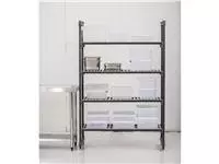 Een Cambro stelling 183cm hoog 4 planken - 54cm diep - 122cm breed koop je bij ShopXPress