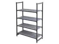 Een Cambro stelling 183cm hoog 4 planken - 54cm diep - 137cm breed koop je bij ShopXPress