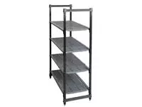 Een Cambro stelling 183cm hoog 4 planken - 54cm diep - 137cm breed koop je bij ShopXPress