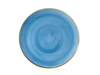 Een Churchill Stonecast Cornflower Blue coupe bord 26 cm pak van 12 koop je bij ShopXPress