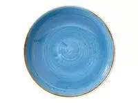 Een Churchill Stonecast Cornflower Blue coupe kom 18.2 cm pak van 12 koop je bij ShopXPress