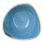 Een Churchill Stonecast Cornflower Blue driehoekige kom 18.5 cm pak van 12 koop je bij ShopXPress