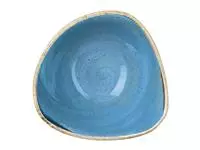 Een Churchill Stonecast Cornflower Blue driehoekige kom 15.3 cm pak van 12 koop je bij ShopXPress