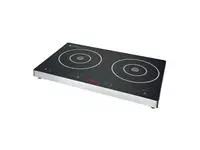 Een Caterlite dubbele inductiekookplaat met touchbediening 3000W koop je bij ShopXPress