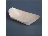 Een Fiesta Compostable biologisch afbreekbare houten serveerbootjes 190mm (100 stuks) koop je bij ShopXPress