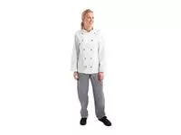 Een Whites Chicago unisex koksbuis lange mouw wit XXL koop je bij ShopXPress