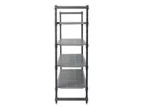 Een Cambro stelling 183cm hoog 4 schappen - 61cm diep - 137,5cm breed koop je bij ShopXPress