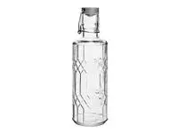 Een Olympia geo glazen waterfles met stop 640 ml (6 stuks) koop je bij ShopXPress