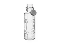 Een Olympia geo glazen waterfles met stop 640 ml (6 stuks) koop je bij ShopXPress