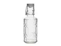 Een Olympia geo glazen waterfles met stop 380 ml (6 stuks) koop je bij ShopXPress