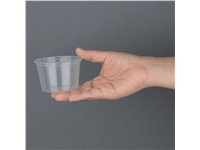 Buy your Fiesta recyclebare plastic magnetronbestendige delicatessenpotten 100 ml / 3,5 oz (100 stuks) at Supplierz BV