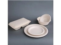 Een Fiesta Compostable composteerbare bagasse kommen rond 310ml (50 stuks) koop je bij Supplierz BV