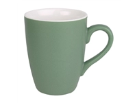 Vous pouvez acheter un Mug pastel mat en porcelaine Olympia vert 320ml chez Supplierz BV