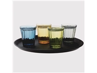 Een Olympia Cabot glazen tumbler blauw 26cl (6 stuks) koop je bij Supplierz BV