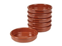 Een Terracotta tapasschaaltjes 12,8cm (24 stuks) koop je bij ShopXPress