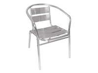 Een Bolero stapelbare aluminium stoelen (4 stuks) koop je bij Supplierz BV