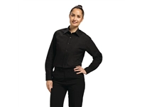 Een Uniform Works unisex overhemd lange mouw zwart XL koop je bij Supplierz BV