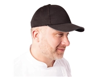 Een Chef Works Cool Vent baseball cap zwart en grijs koop je bij Supplierz BV