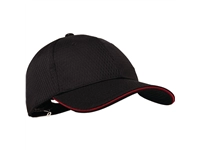 Een Chef Works Cool Vent baseball cap zwart en rood koop je bij Supplierz BV