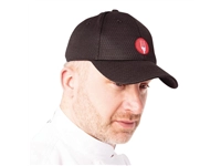 Een Chef Works Cool Vent baseball cap zwart koop je bij Supplierz BV