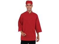 Een Chef Works unisex koksbuis rood L koop je bij Supplierz BV