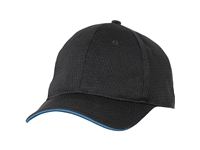 Een Chef Works Cool Vent baseball cap zwart en blauw koop je bij Supplierz BV