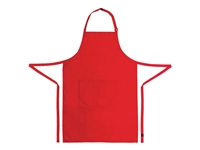 Vous pouvez acheter un Tablier bavette Chef Works rouge chez Supplierz BV