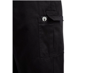 Een Chef Works unisex slim fit cargo broek zwart L koop je bij Supplierz BV