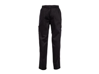 Een Chef Works unisex slim fit cargo broek zwart L koop je bij Supplierz BV