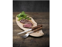 Buy your Olympia steakvork met houten heft (12 stuks) at Supplierz BV