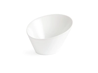 Een Olympia Whiteware ovale hellende kommen 13,3x15,4cm (4 stuks) koop je bij Supplierz BV