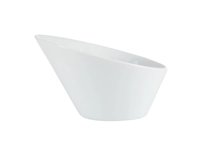 Een Olympia Whiteware ovale hellende kommen 13,3x15,4cm (4 stuks) koop je bij Supplierz BV